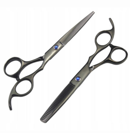 전문가용 6인치 미용 가위(블랙) / 헤어 고급 이발사 미용사