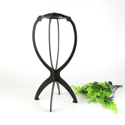 가발 걸이(검정색) / 거치대 보관 수납 스탠드 미용실 전시 미용 헤어