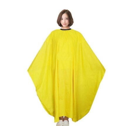 아동 미용실 가운(노랑색) / 헤어샵 이발보 염색 파마