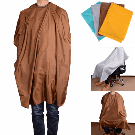 아동 미용실 가운(갈색) / 헤어샵 이발보 염색 파마 커트